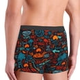 thumbnail image 4 of Rateoe Doodle Barbeque Mens Boxer Briefs Poly Spandex Performance Boxer Briefs Underwear Hem Boxer Briefs - Small, 4 of 8