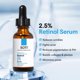thumbnail image 4 of Sérum de Retinol 2.5% Soti USA Rojo Antiedad con Ácido Hialurónico y Niacinamida 30ml, 4 of 9