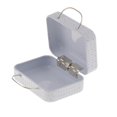 thumbnail image 3 of GROWTH TANK Fashion Metal Box Suitcase Decorative Storage Box Container Floral Decor Christmas Party Gift, 3 of 9