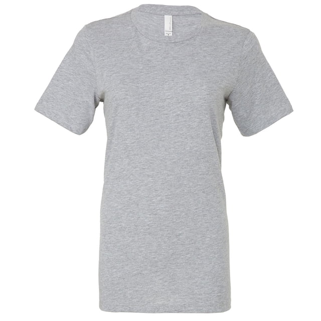 BELLA+CANVAS T-Shirt Ajusté en Jersey Chiné pour Femmes
