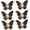 6-Black, variant on 1/6 Pcs Butterfly Button Pins Jeans Waist Tightener Adjustable Trouser Button Pin Waist Buckle Jeans Button Pins