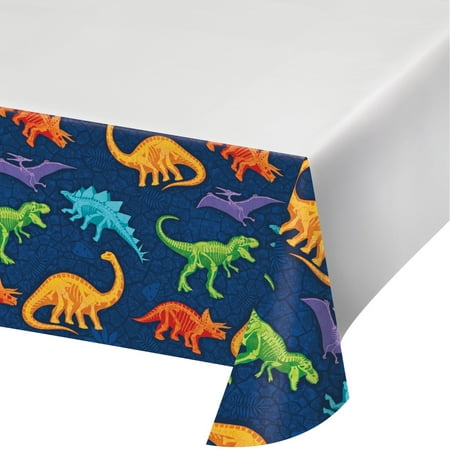 

Dino Dig Tablecover Plastic 48 x 88 Pack of 12