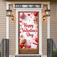 thumbnail image 5 of LUUFILx Valentine's Day Heart Banner Backdrop for Party Decorations Photography Props Happy Valentine's Day Celebration Background Decors Event Supplies, 5 of 8