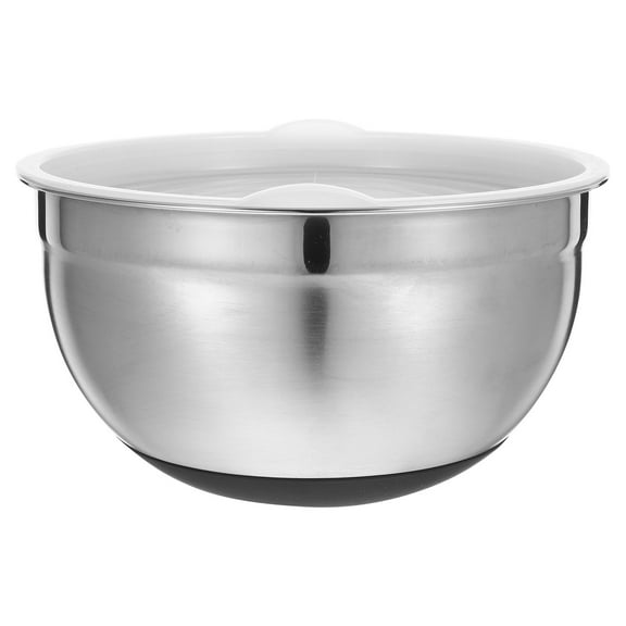 FONWILYO 1Pc Stainless Steel Mixing Bowls with Lids for Chefs and Home Cooks 26.00X26.00X13.50in