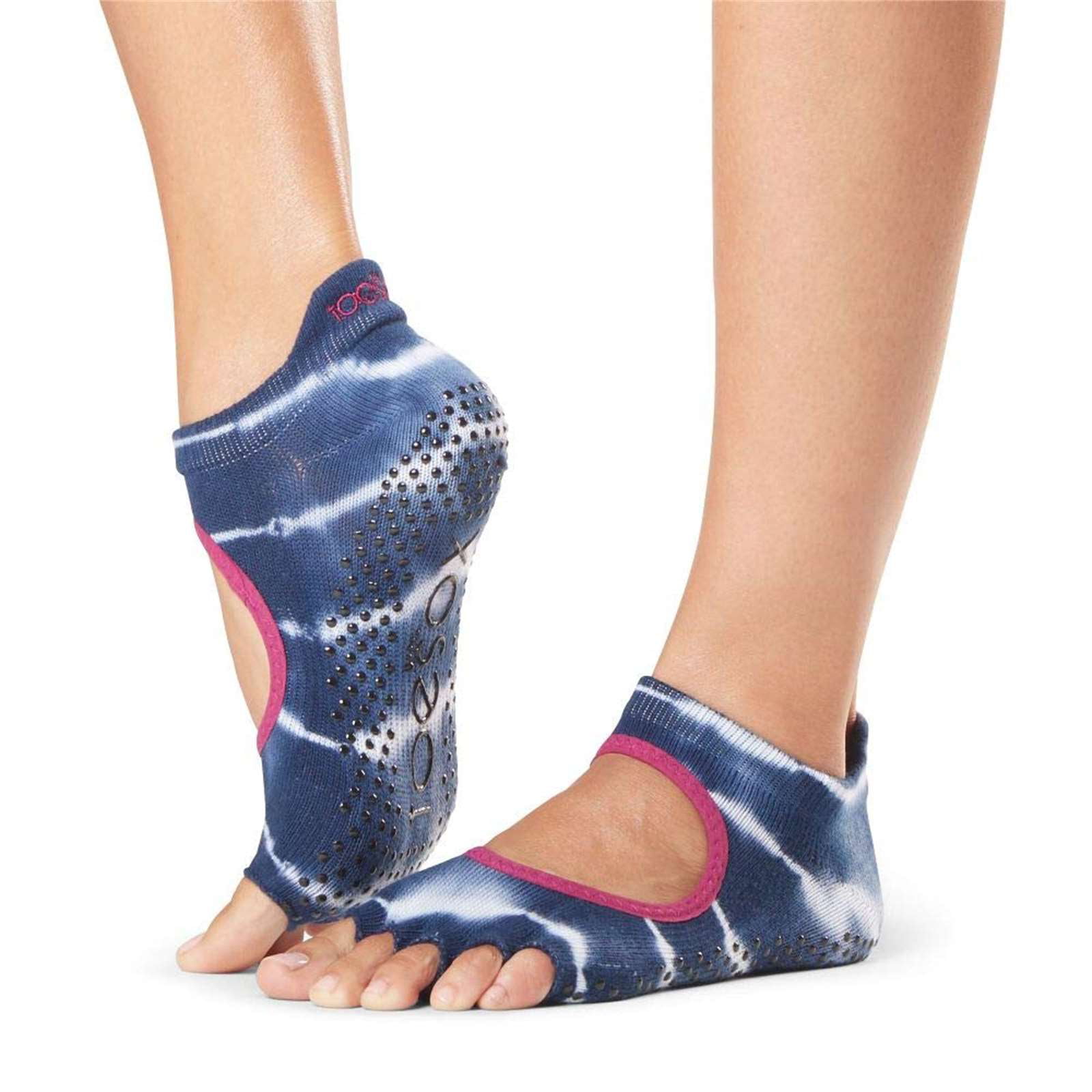 Toesox Bellarina Half Toe - Graphite - Accessoires - Yoga Specials