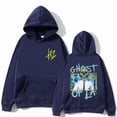 thumbnail image 3 of Tx2 GHOST OF LA Merch Hoodies Women/Men Long Sleeve Hooded Sweatshirt Fashion Tops, 3 of 6