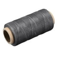 thumbnail image 3 of Unique Bargains 186 Yards 210D/1mm Leather Sewing Thread Polyester Waxed Cord, Dim Grey, 3 of 5