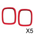 thumbnail image 1 of Colaxi 5x2Pcs Roller Road Inline Skates Plate Edge Guard Red, 1 of 8