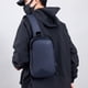 thumbnail image 5 of Bolsa mensajera para ciclismo exterior Bolsa de hombro USB de gran capacidad Poliéster Negro azul gris 12,6x8,27x3,94 pulgadas impermeable Ligera, 5 of 6