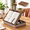 Walnut, variant on Cambridge & Black 16.30 x 11.69 x 3.98 in Lap Desk with Cushion and Storage Compartment