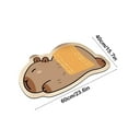 thumbnail image 3 of Fiudx Alfombra de Baño con Diatomeas y Estampado de Capibara, de Goma Suave y Antideslizante, de Secado Rápido y con Absorción de Agua, Ideal para La Entrada de La Cocina y para Realzar La Decoración, 3 of 6