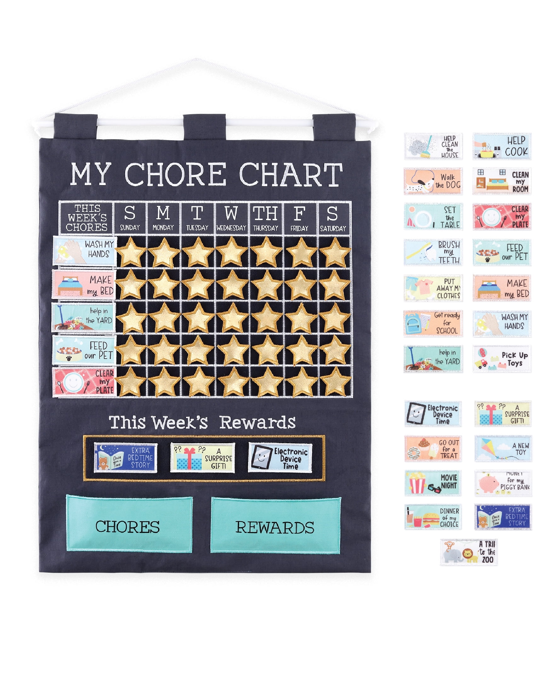 The Peanutshell Chore Chart Walmart