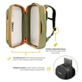 thumbnail image 2 of RTIC Ultra-Dry Backpack, Waterproof, Laptop Compartment, 26 Liters, Olive & Orange, 2 of 8