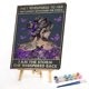thumbnail image 2 of Pintura al óleo por números imagen DIY dibujo pintura Vintage chica arte manualidades Tmvgtek decoración de arte en el hogar, 2 of 9