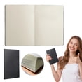 thumbnail image 2 of Meiix B5 Notebook Thickened Softcover, Sewn Binding Smooth Writing Journal for Daily Note Taking (Black3), 2 of 9