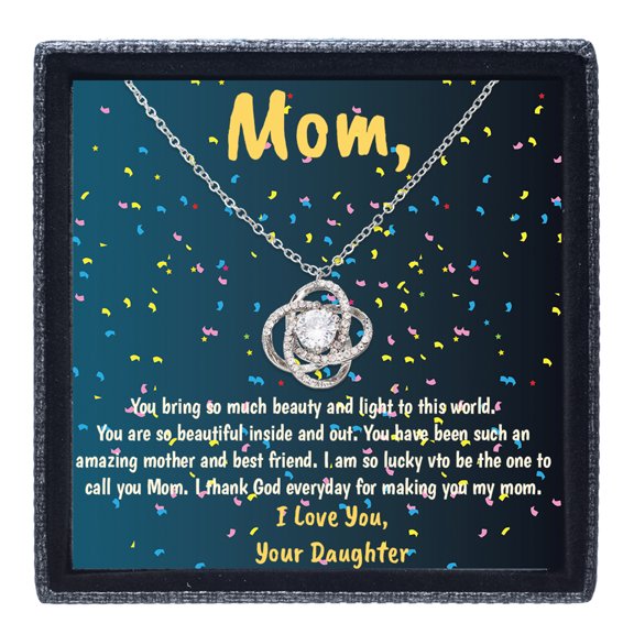 Awkward Styles Birthday Gifts for Mom, Brother, Grandpa, Wife, Girlfriend, Birthday Pendant Necklace Card Message Jewelry Celebration