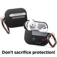 thumbnail image 4 of Compatible con Airpods Pro3 Case, Classic Handheld Game Console Design Case con llavero, construcción de silicona duradera Xemadio WMPH-1186-1, 4 of 7
