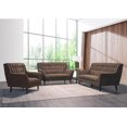 thumbnail image 2 of Topline Home Furnishings Brown High Back Accent Chair, 2 of 2