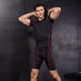 thumbnail image 4 of Greyghost Shorts de Sport Compression pour Hommes Collants de Musculation d'Été Super Extensibles, 4 of 7