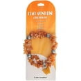 thumbnail image 2 of Semi-Precious Peach Aventurine Orange Chips Bracelet 2 Strands with Butterfly Charm, 2 of 4