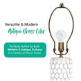 thumbnail image 6 of I Like That Lamp Complete Lamp Harp Set (2 Pack) - Brass 9? Harp (Suitable for a 10" to 11" Lampshade) - Includes Harp, Saddle Holder Base and Finial - Harp Lamp Converter For Table and Floor Lamps, 6 of 9