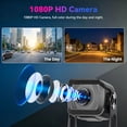 thumbnail image 3 of Podofo Kit de Cámara de Visión Trasera con Cable HD 1080P Monitor de 7 Pulgadas con 2 Cámaras de Visión Trasera Inalámbricas para Remolque RV Camión Auto Autobús IP68 a Prueba de Agua Visión Noctu..., 3 of 8