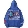 thumbnail image 2 of XINQIHANG Men's Hoodie Hip Hop Pullover Sweaters for Teenagers, 2 of 3