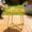 Yellow, variant on EVERITE Outdoor&Indoor Steel Patio Side Table, Weather Resistant Outdoor Round End Table，Yellow