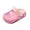 Pink, variant on CUZIBR Baby Girls Kids Garden Clogs Cute Solid Color Transparent Stylish Lightweight Anti- Flat Sole Slides Sandals Waterproof Beach Pool Holiday Comfy Casual Water Shoes,Blue,12-18 Months