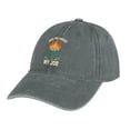 thumbnail image 7 of Dumpster Fire Gray Hat Adjustable Funny Fashion Unisex Baseball Cap for Men Women, 7 of 7