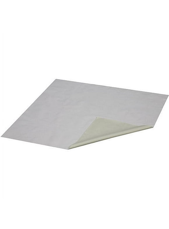 DMI Flannel and Rubber Waterproof White Drawsheet 36"x72"