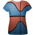 thumbnail image 1 of Championship Basketball Blue and Orange All Over Womens T Shirt Multi LG, 1 of 2