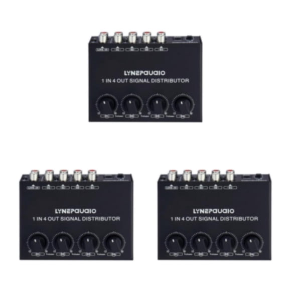pitrice Signal for Amplifier Allocator 1 In 4 Distributor Stereo Out Front Premium Type1 3Set