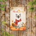 thumbnail image 2 of Happy Thanksgiving Ragdoll with Turkey Pumpkins Autumn Vibes Vertical Metal Aluminum Sign Cat Lover Kitten Owner Gifts Idea Wall Art Home Decor - 12018, 2 of 5