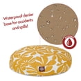 thumbnail image 4 of Majestic Pet Plantation Round Dog Bed Treated Polyester Removable Cover Yellow Large 42 x 42 x 5, 4 of 5