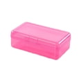thumbnail image 1 of Estuche de plástico FloreceBien con tapa de cierre rápido, gran capacidad, caja organizadora de almacenamiento de útiles escolares para niños, color rojo, 1 of 5
