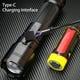 thumbnail image 5 of Yuarrent Linterna de aleación de aluminio Reemplazo portátil Interfaz tipo C de mano Lámpara de antorcha eléctrica ajustable telescópica con Ropa Deportiva, Zapatos Yuarrent OD029362-00, 5 of 6