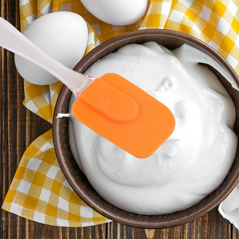 5pcs Silicone Kitchen Utensils Set Cream Butter Cake Spatula Mixing Batter  Scraper Brush Butter Mixer Brushe Baking Kitchen Tool