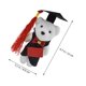 thumbnail image 2 of unbranded 24Pcs Graduation Bear Dolls Plush Accessories for Bouquet Decoration and, 2 of 7