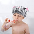 thumbnail image 5 of 2 gorros de ducha impermeables MACHAO para niños y niñas reutilizables, 5 of 5