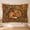 C, variant on XaaKee Tapestry Wall Hanging, Sun-dappled Fox Pair Woodland Wildlife Autumn Flora, High-Quality Polyester Tapestry For Bedroom, 60x40Inch