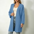 thumbnail image 6 of Long Plus Size Cardigan Sweaters for Women Trendy Loose Knit Sweater Jacket Long Sleeved Top, 6 of 8
