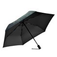 thumbnail image 2 of FORMRS Travel Umbrella Folding Auto Open Close Windproof Rain UV Protection, Beige Floating Whale, 2 of 8