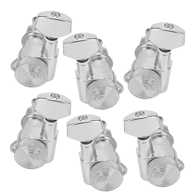 Guitar Tuner Pegs, Durable Guitar Machine Head 6 Pcs With Screws For Replacing Old And Damaged Parst For Most Guitars 6 Right Peg Set,6 Left Peg Set,3 Left And 3 Right Peg Set