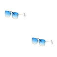 thumbnail image 3 of Gafas de Sol Sonducket Cuadradas de Metal Coloridas para Mujer, 3 of 6