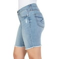 thumbnail image 3 of Seven7 Women's Soft Stretch Fray Hem Sunset Bermuda Short (Resist, 14), 3 of 4