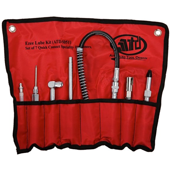Kit adaptador de lubricante Advanced Tool Design ATD-5051, 7 piezas