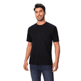 thumbnail image 3 of Gildan Heavy Cotton Men T-Shirt, Short Sleeve Crew Neck Classic Fit, Black, 12 Pack Blank Tee, 5XL, 3 of 6