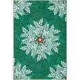 thumbnail image 2 of Christmas 2x3 Area Rug, Snowflake Christmas Rugs for Living Room Washable, Bedroom Throw Rugs Non Slip, Soft Low Pile Floor Carpet for Kitchen Dining Room Christmas Decorations, 2 of 9