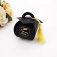 thumbnail image 4 of Graduation Cap Candy Boxes for Party Favors – Mini Paper Gift Boxes with Doctoral Cap Design – Foldable Treat Boxes for Graduation Parties, Celebrations and Events, 4 of 5